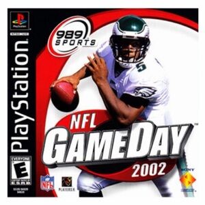 10/$25🦋 Playstation 1 NFL Game Day 2002 Video Game with Original Jewel Case